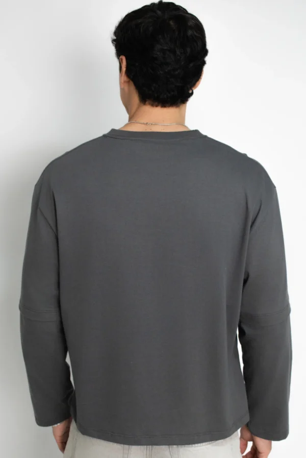 Polo Doble Manga Larga Boxy Fit
